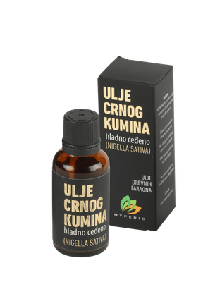 Hladnoceđeno ulje crni kumin Crazy Nutrition