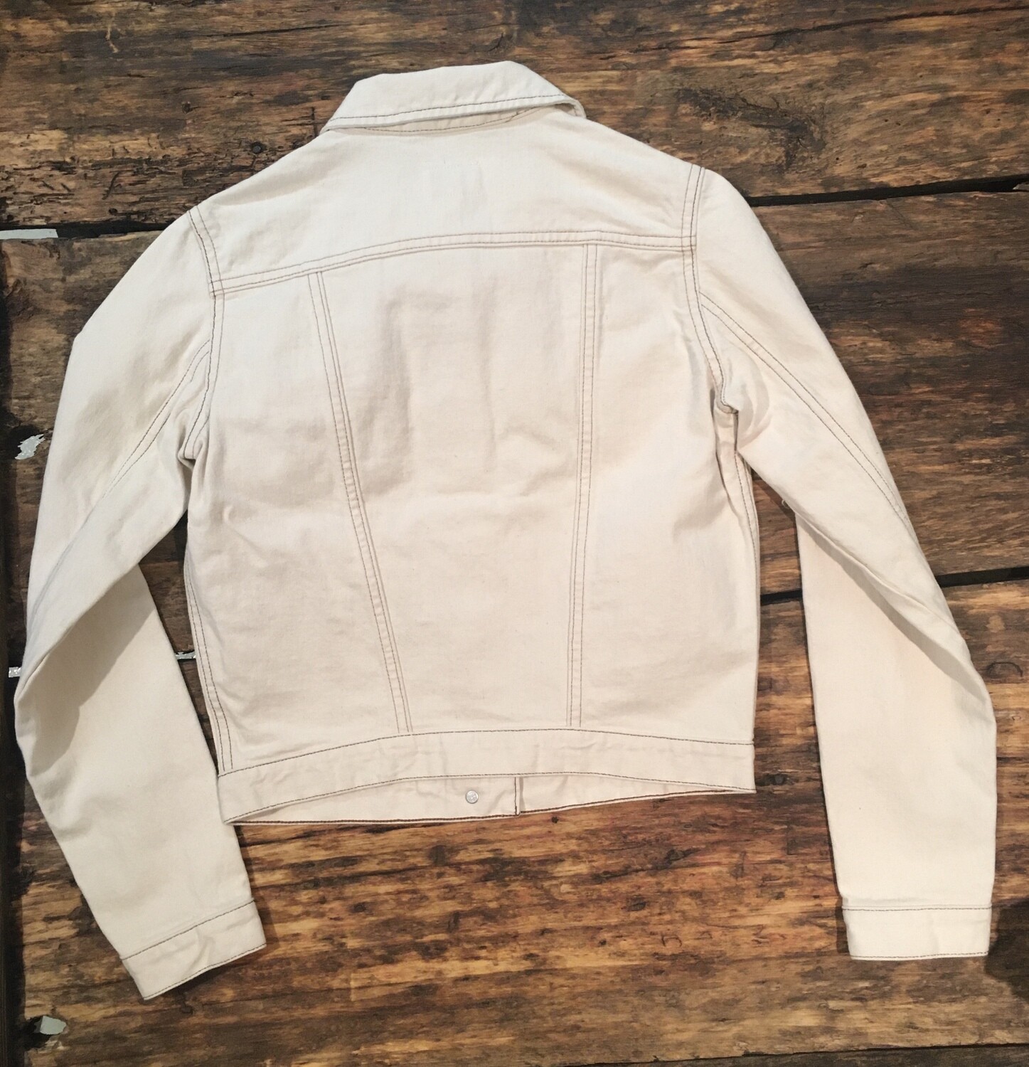 Retrò Western jacket-natural sand