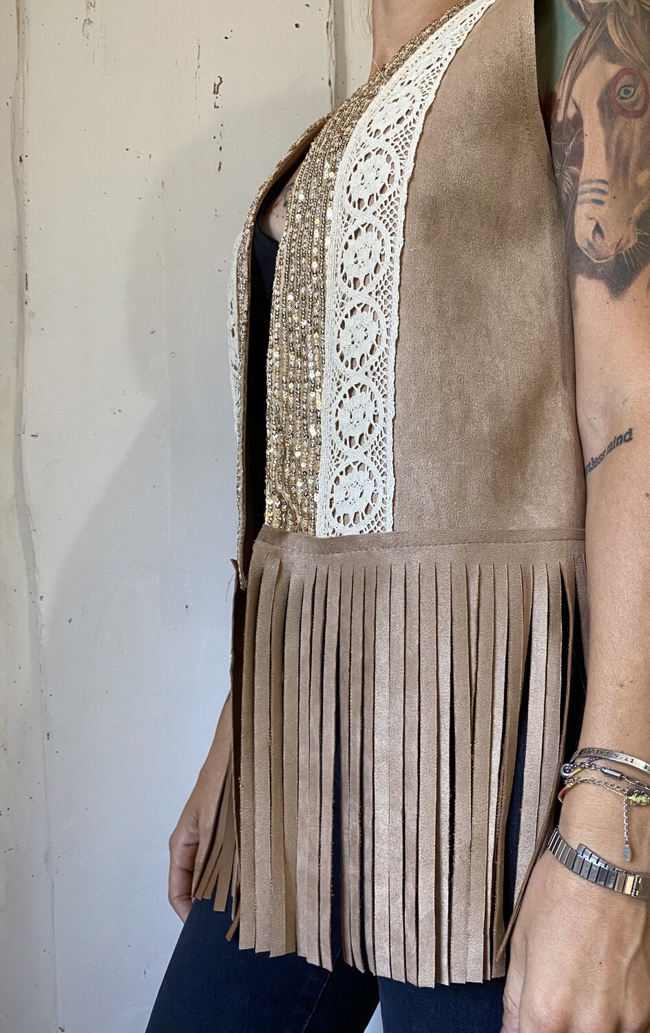 Vest-Boho Fringe