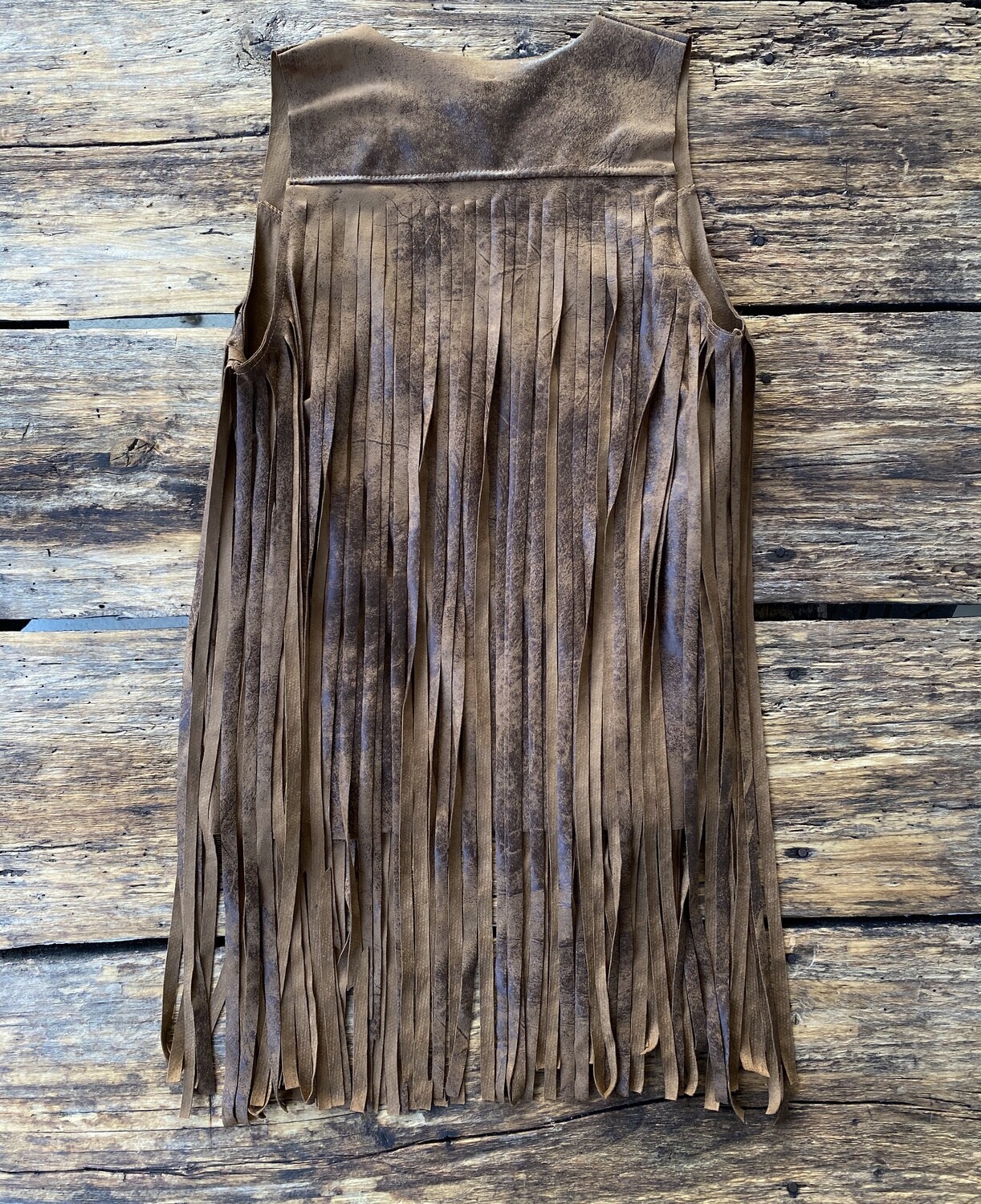 Old style vest Brown