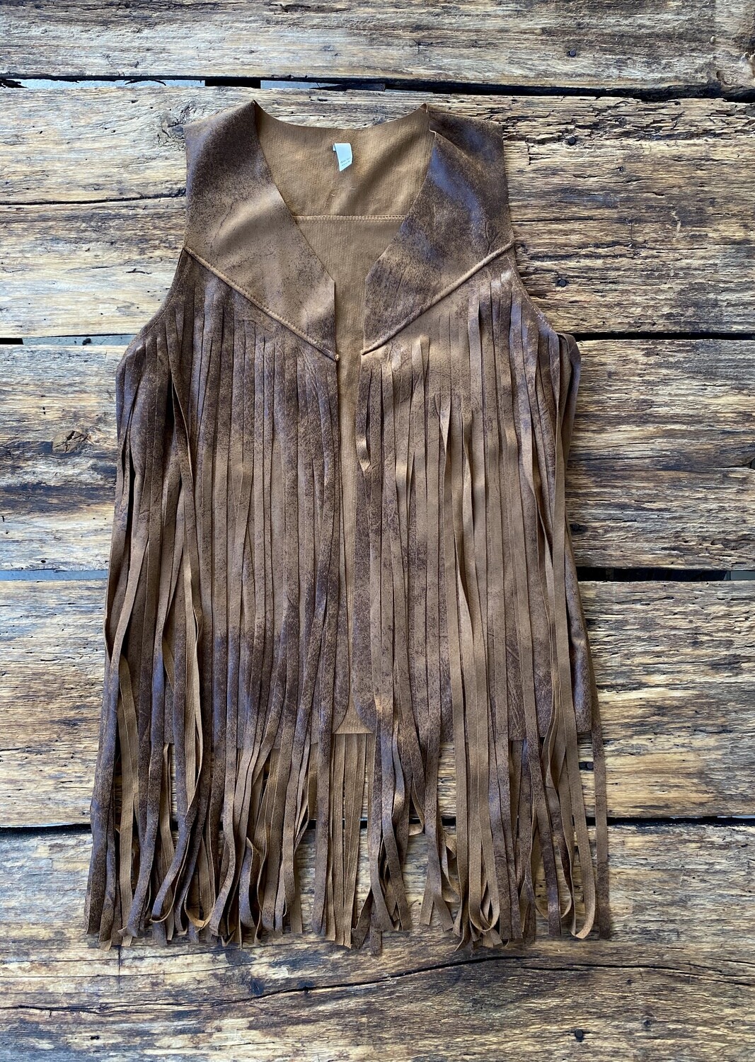 Old style vest Brown