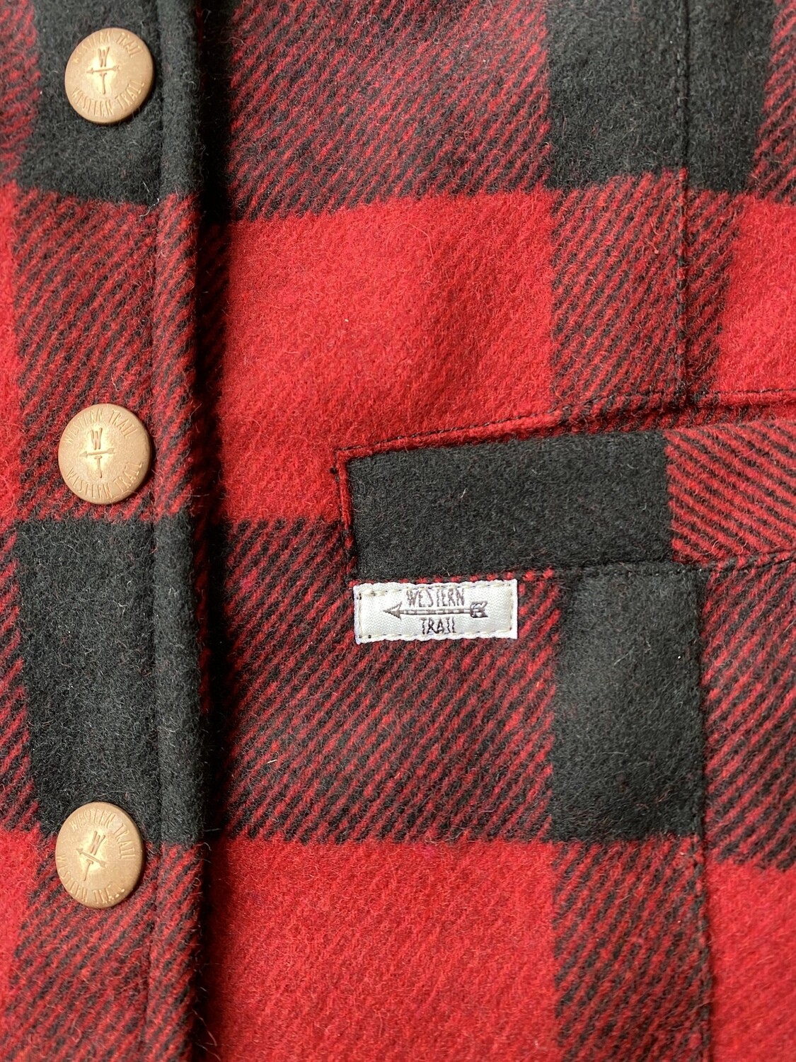 LADY WEST - red plaid