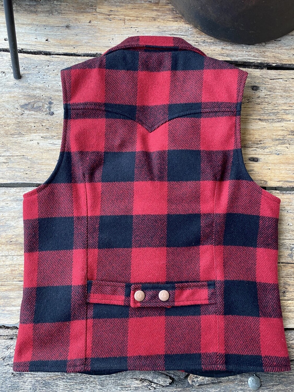 LADY WEST - red plaid