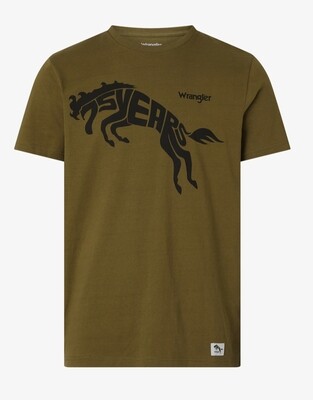 WRANGLER T-SHIRT 75H MILITARY