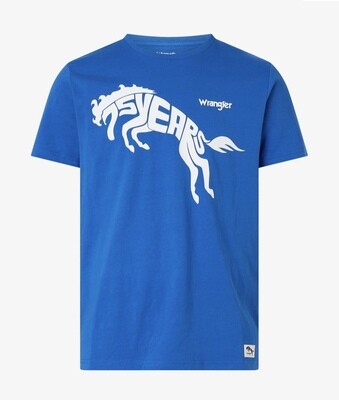 WRANGLER T-SHIRT 75H BLUE