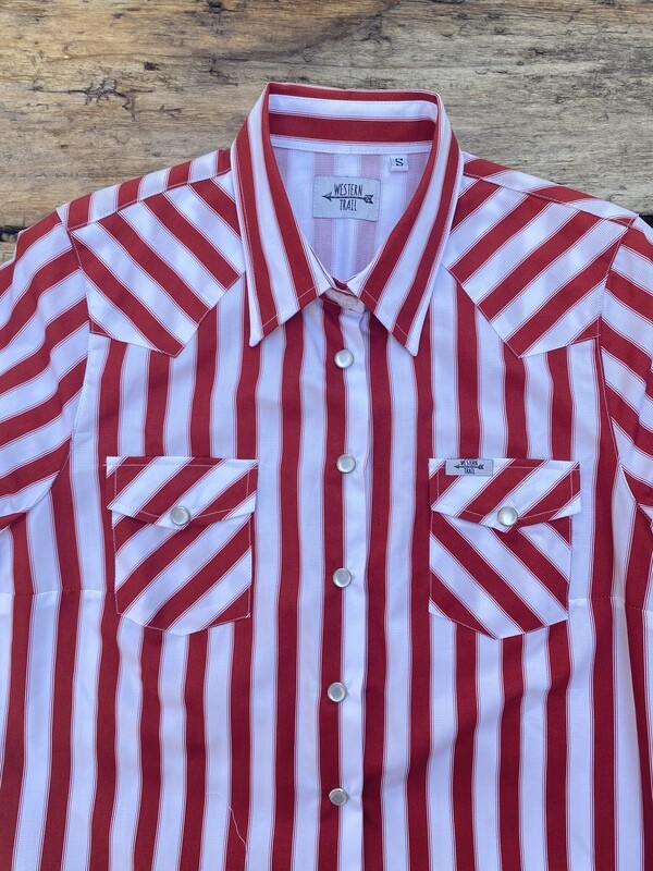 Camicia donna - RED STRIPES