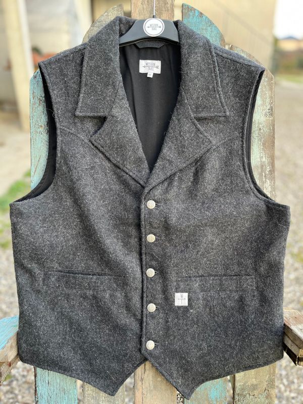 BUCKAROO VEST  - WOOL