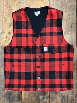 SARATOGA - WOOL VEST red