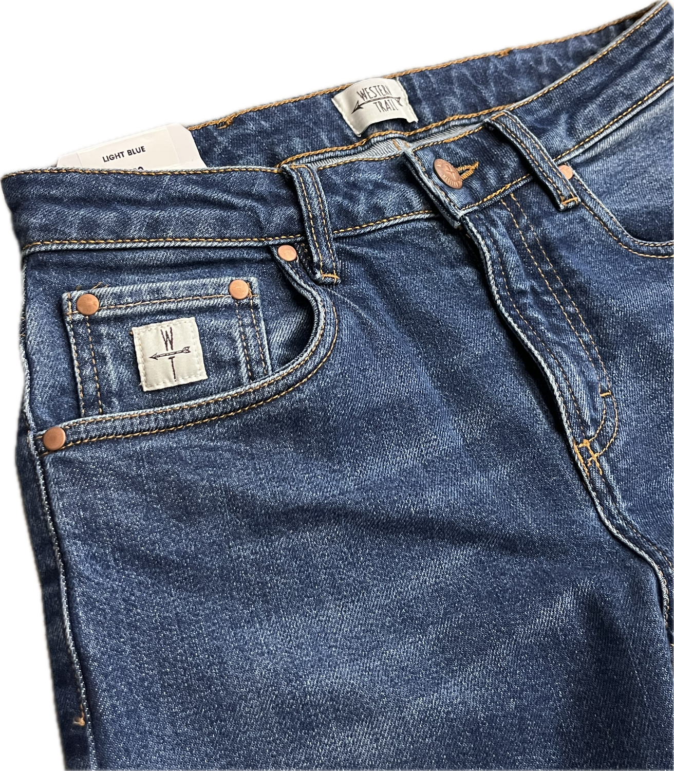 WT BOOTCUT - MID BLUE