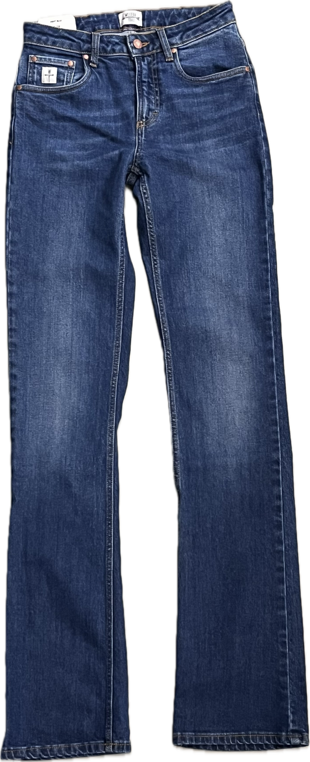 WT BOOTCUT - MID BLUE