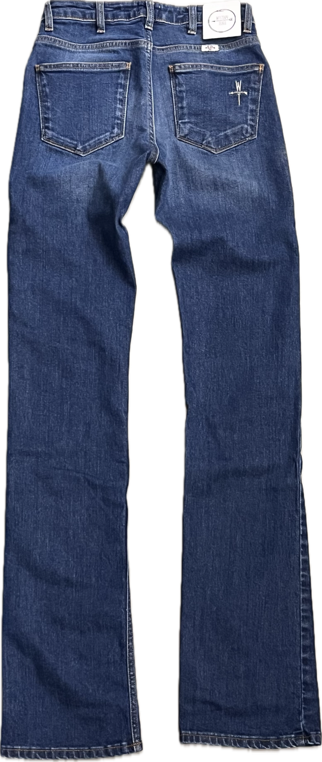 WT BOOTCUT - MID BLUE