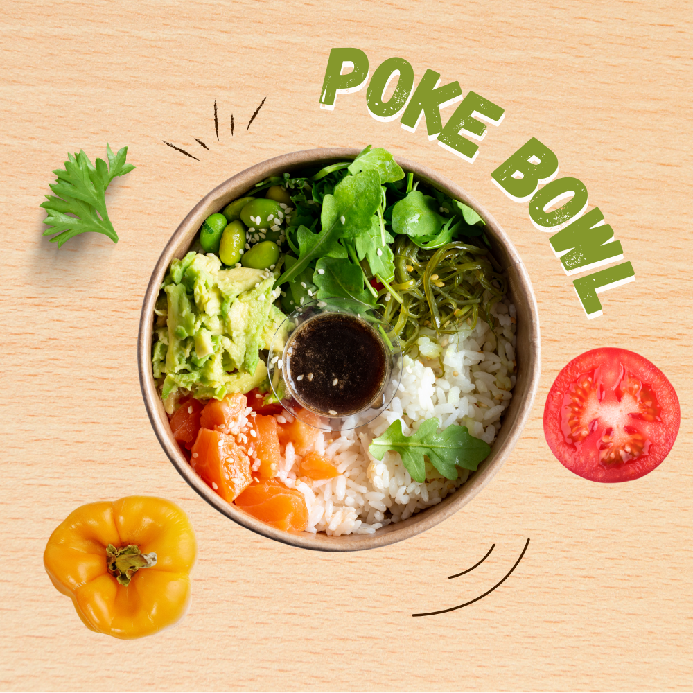 Personnalisez votre Poke Bowl !