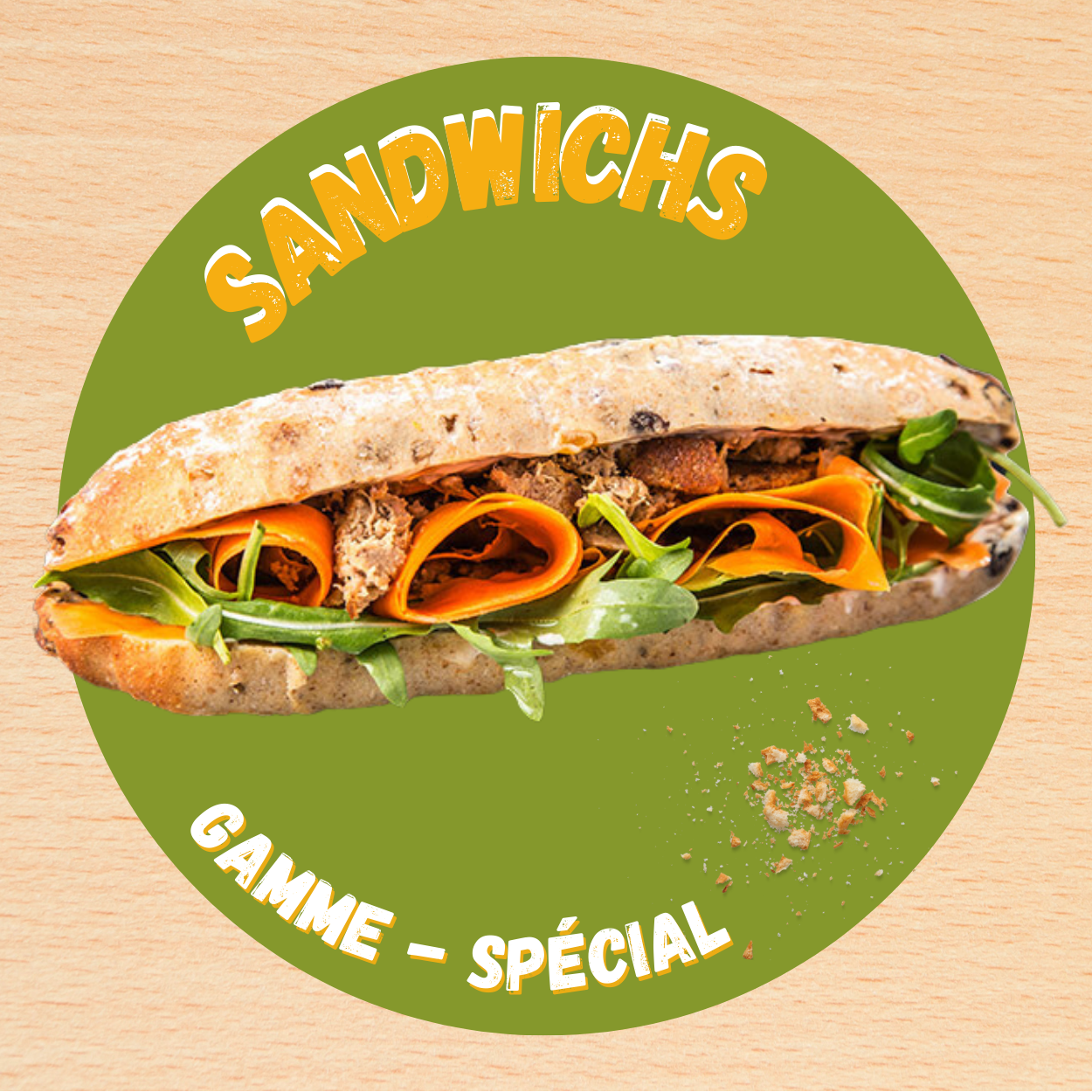 Personnalisez vos sandwichs - Gamme Spécial