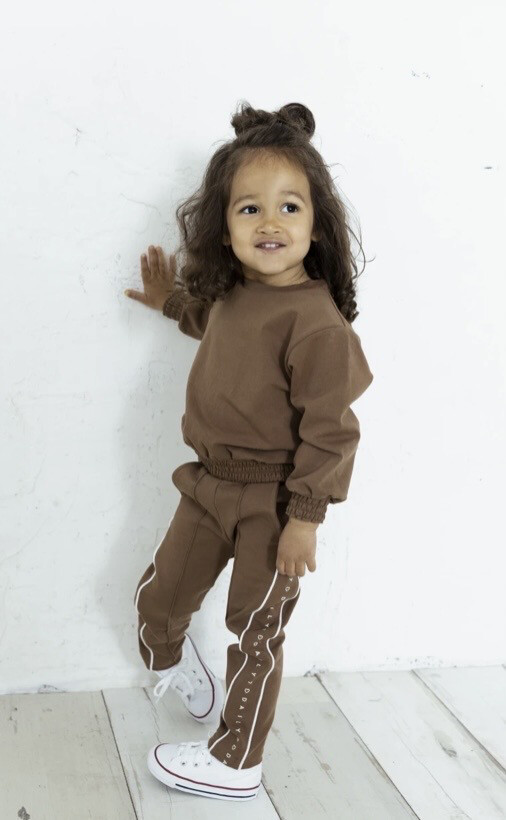 Creweck Oversized Brown