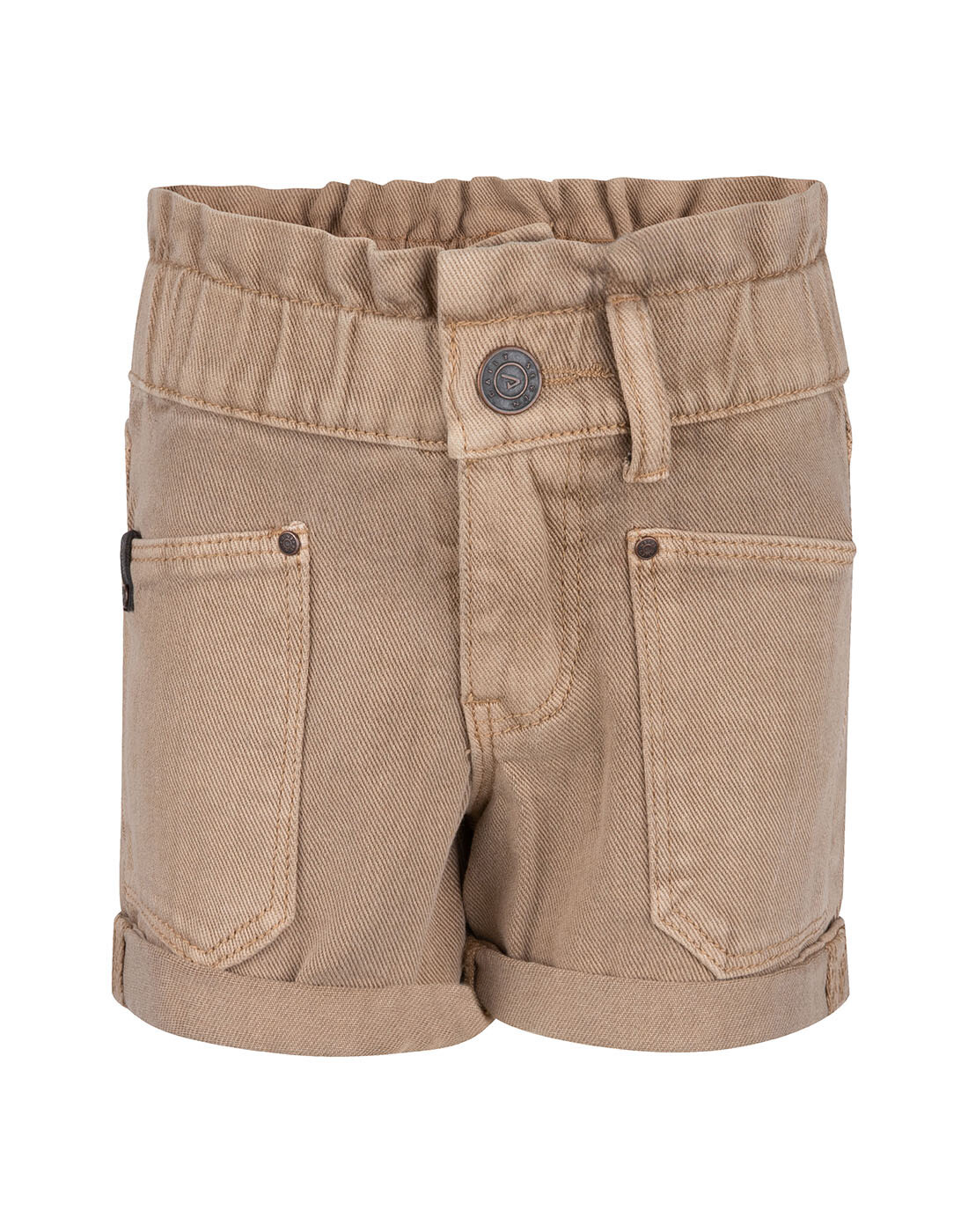 Denim Short Paperbag Sand