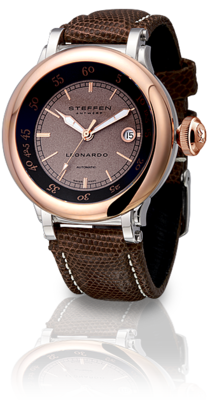 Steffen Leonardo Brown Automatic