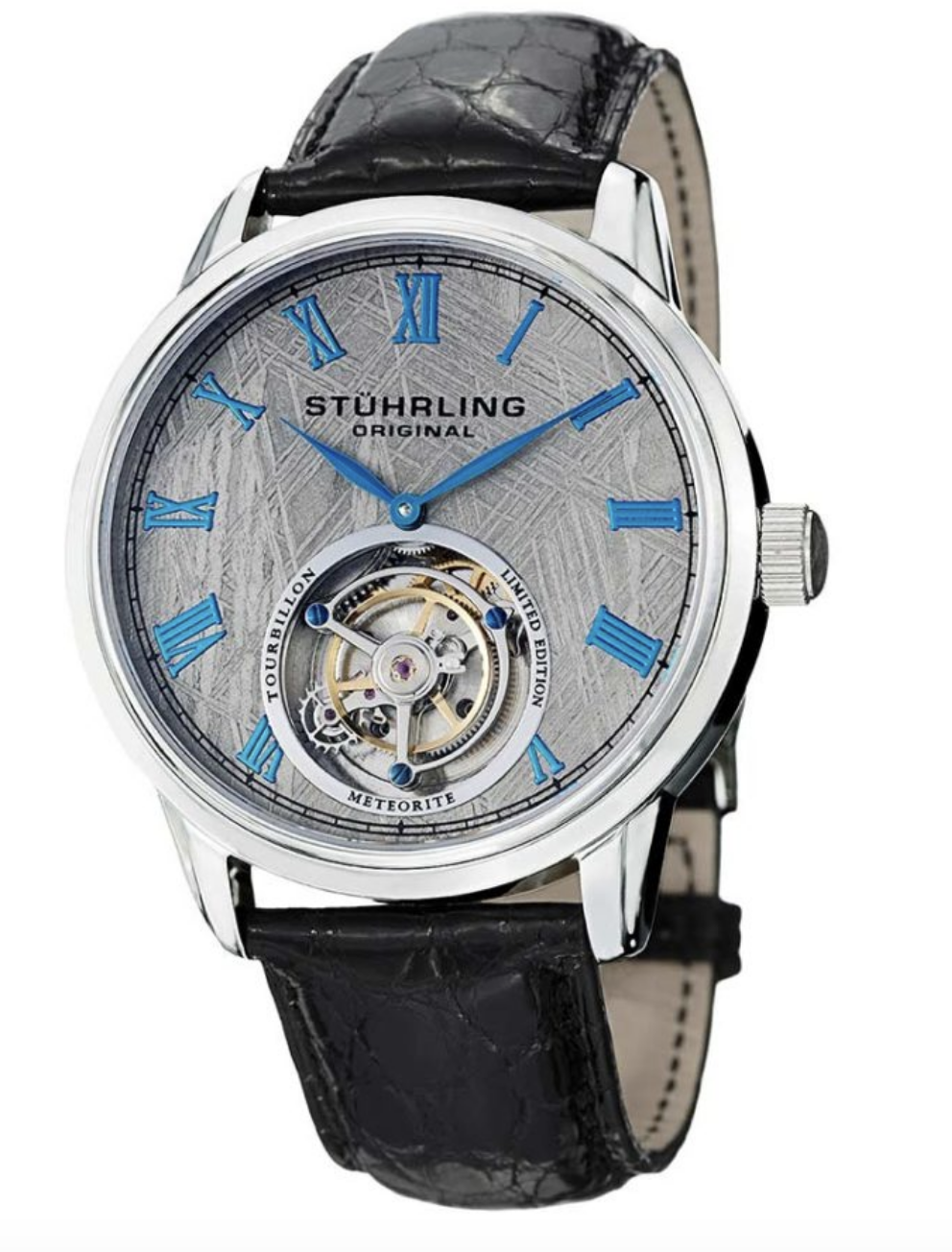 Stührling Meteorite Tourbillon Watch