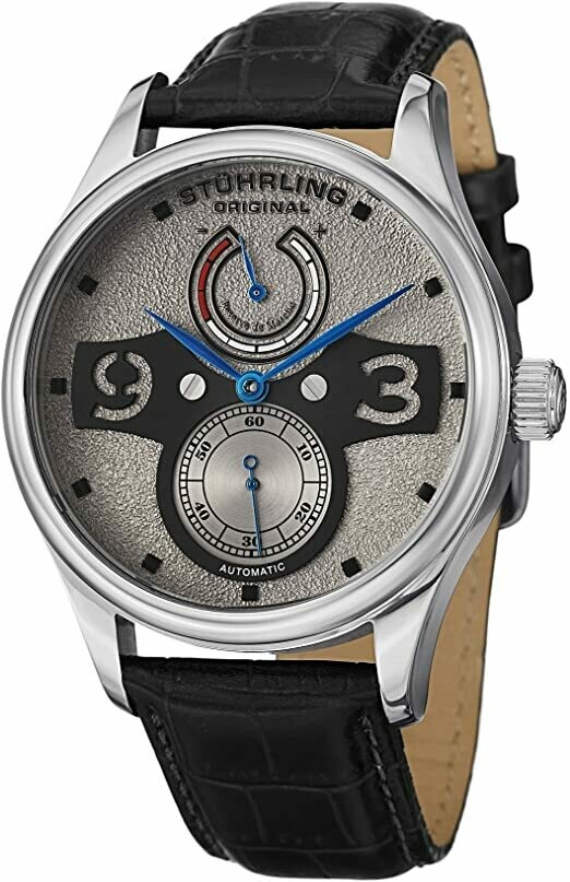 Stührling Original Men&#39;s Khepri Date Black Watch