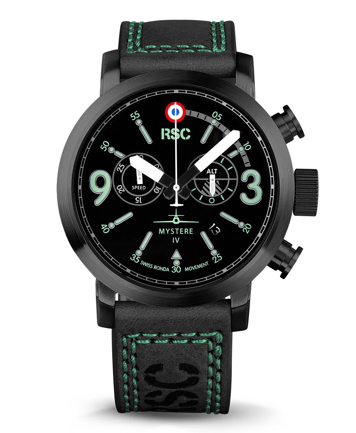 RSC Pilot Watch Mystère IV Chrono