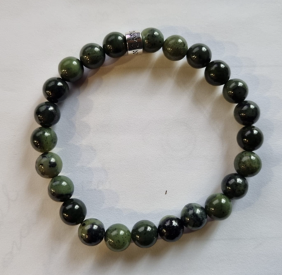 Groene jade armband