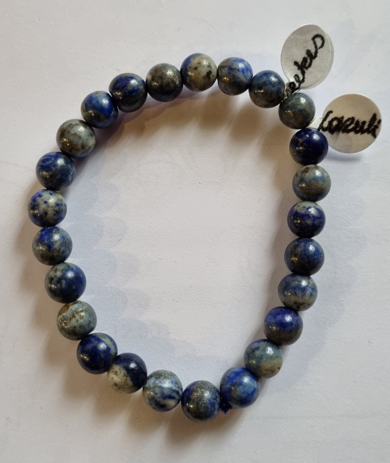 Lapis lazuli kogelarmband