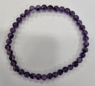 Amethist kogelarmband