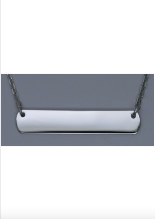 Zilveren hanger