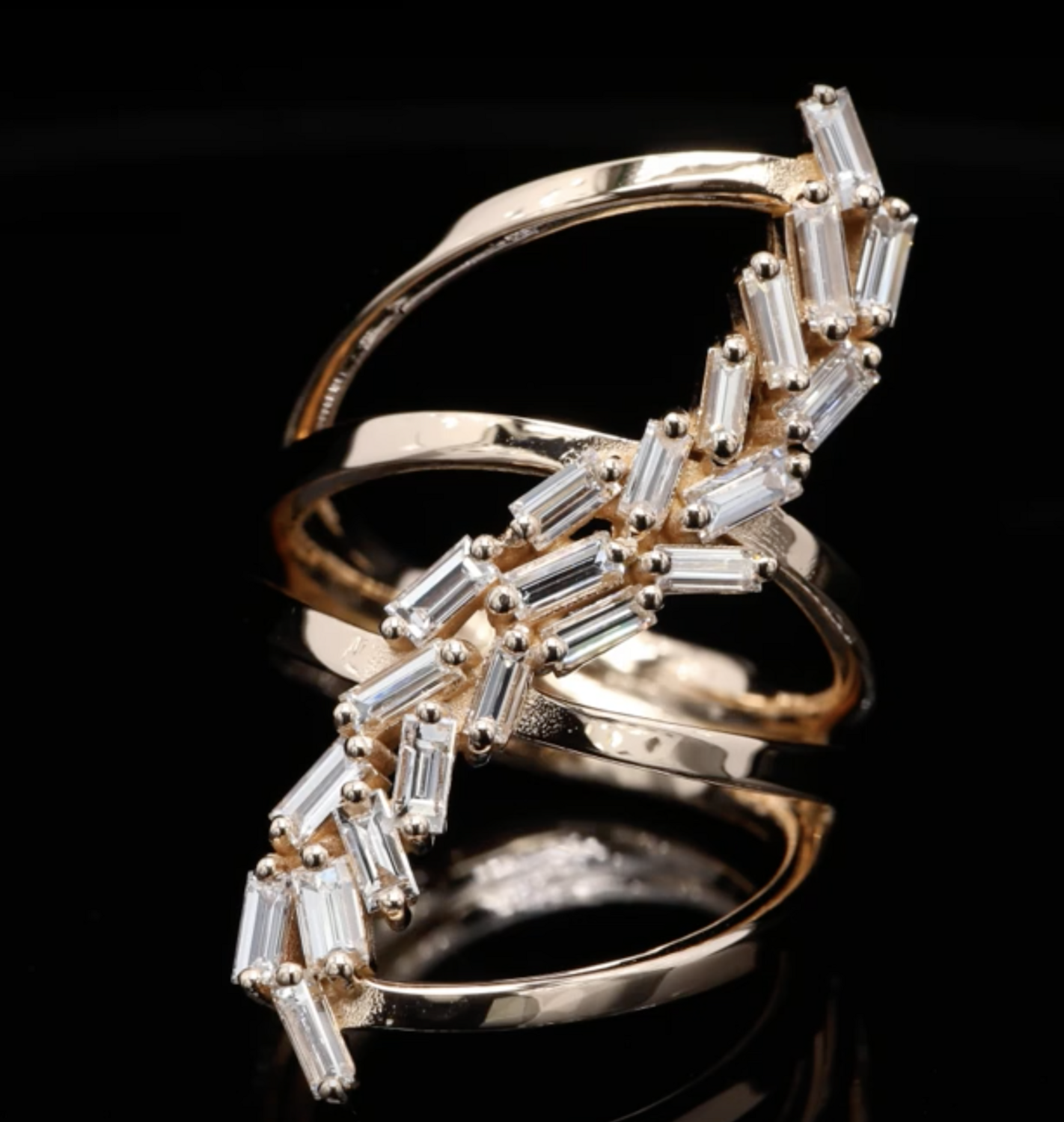 18 Kt roségouden ring