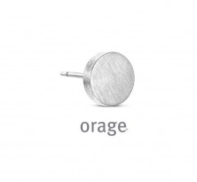 Stalen oorbel
