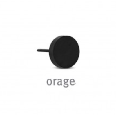 Stalen oorbel