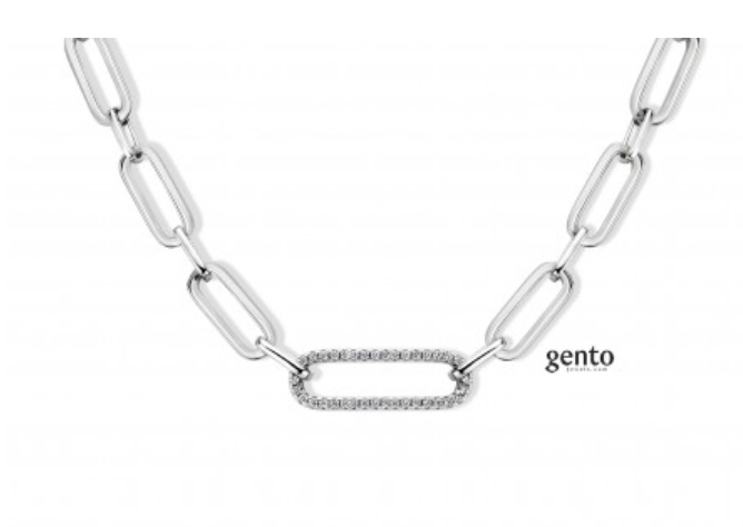 Zilveren ketting