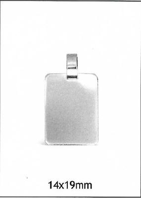 Zilveren hanger