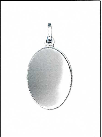 Zilveren hanger