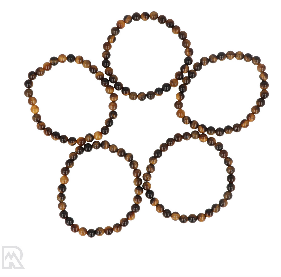 Tijgeroog kogelarmband