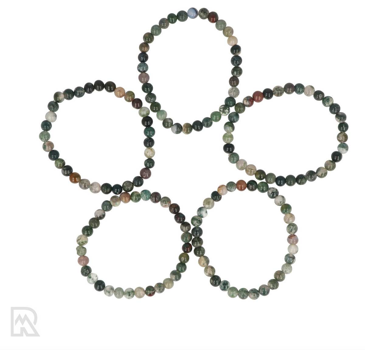 India agaat kogelarmband