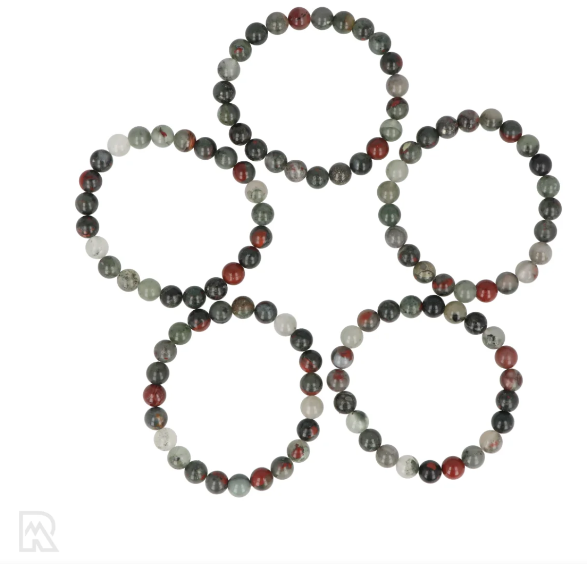 Afrikaanse heliotroop kogelarmband