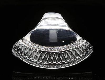 18 Kt platina ring