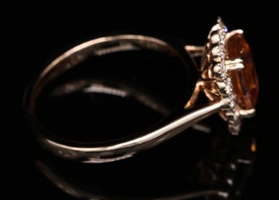 18 Kt roségouden ring