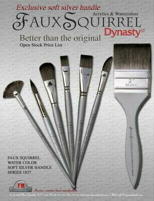 Dynasty Faux Squirrel Brushes