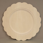 Beaded Petal Plate - 16 Inch