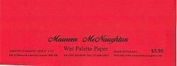 Maureen McNaughton Palette Paper