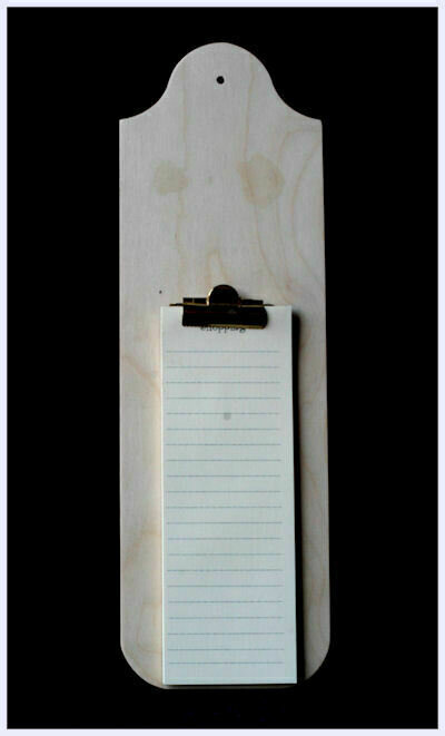 Shopping List Clipboard