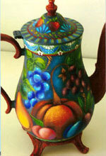 Tin Find Coffee Pot