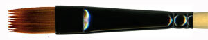 1/2" Rake Brush - Black Gold
