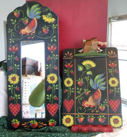 Folk Art Clipboard