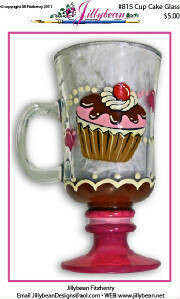 Cupcake Glass