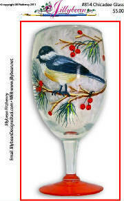 Chickadee Glass
