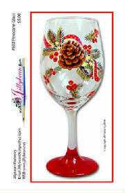 Pinecone Wine Glass