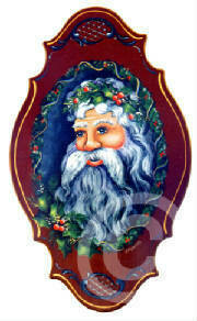 Santa Plaque