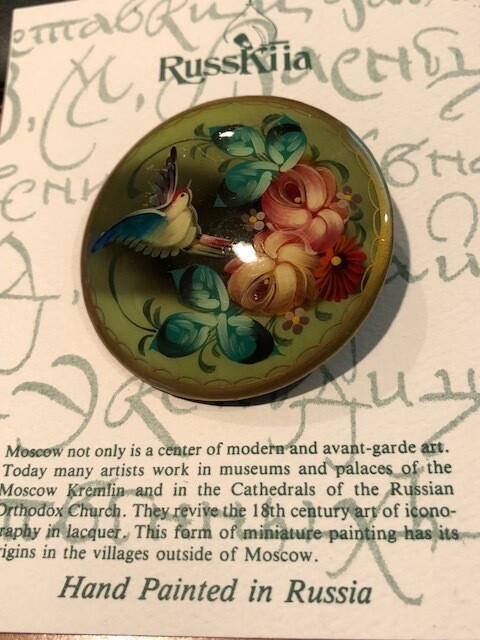 Zhostovo Brooches 06